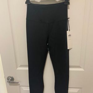 Alo Yoga High Waist Micro Waffle LowKey Legging